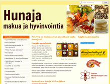Tablet Screenshot of hunaja.net